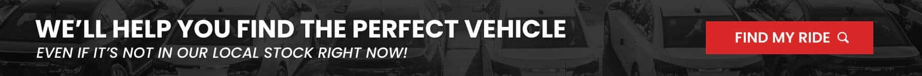 Help You Find The Perfect Vehicle