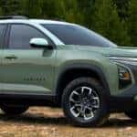 2025 Chevy Equinox parked on grassland