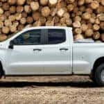 2020-Chevy-Silverado-parked-in-a-lumberyard