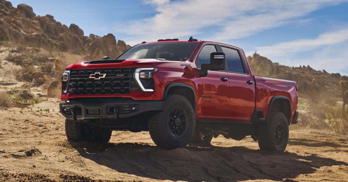 2025-Chevy-Silverado-HD-parked-on-a-rough-terrain
