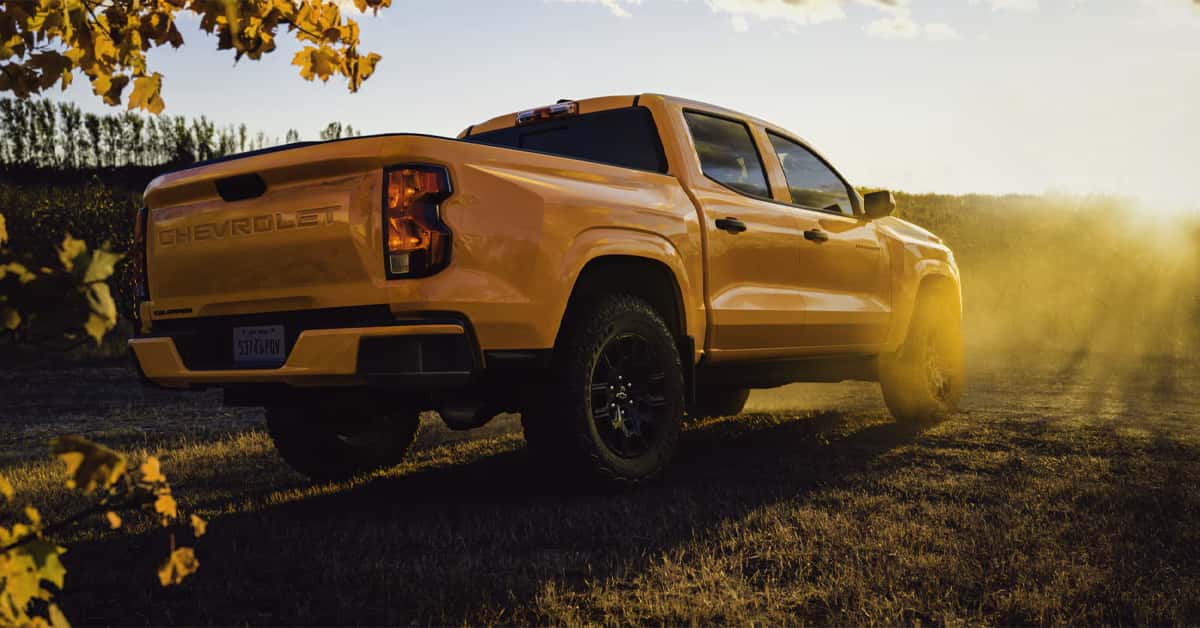 side view of the 2026 Chevrolet Colorado