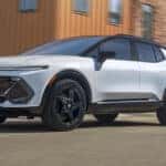2026 Chevrolet Equinox EV exterior in white