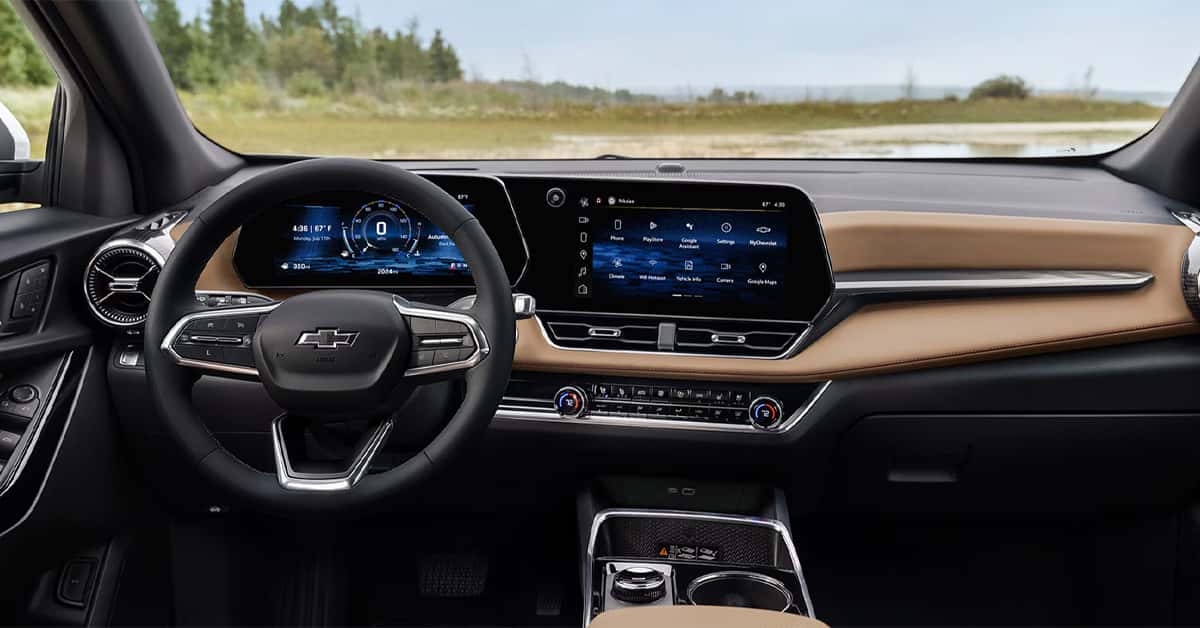 2026 Chevrolet Equinox interior steering wheel