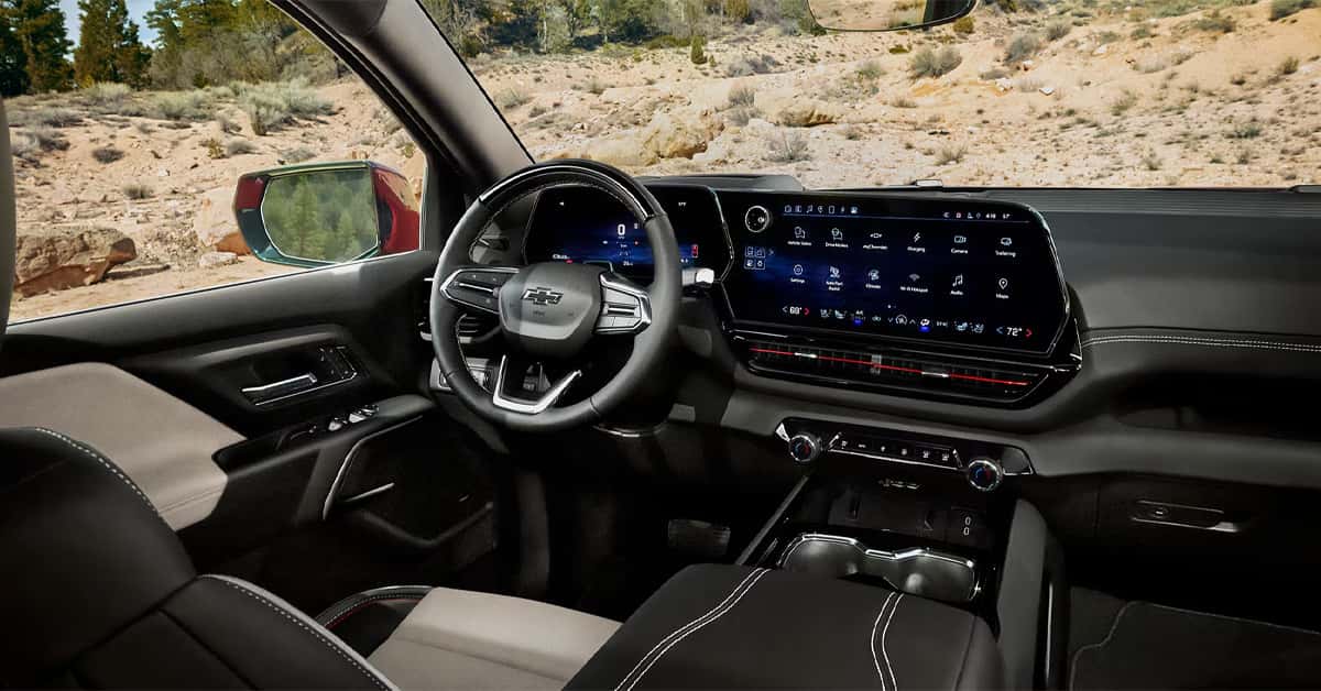 2026 Chevrolet Silverado EV interior