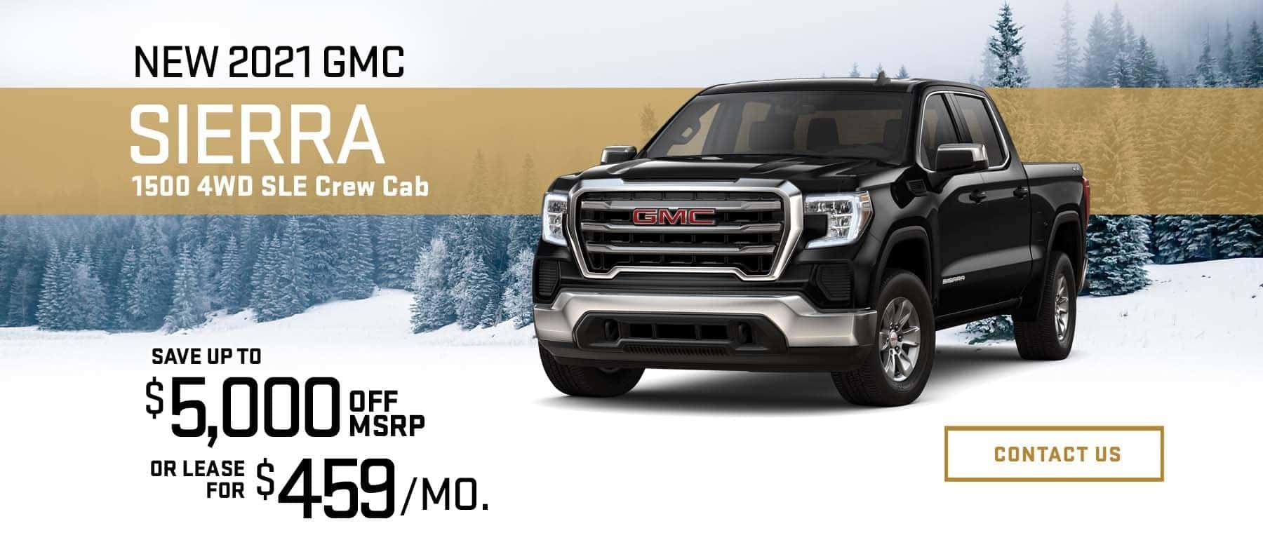 BCO-1800×760-New 2021 GMC Sierra 1500 4WD SLE Crew Cab-1221