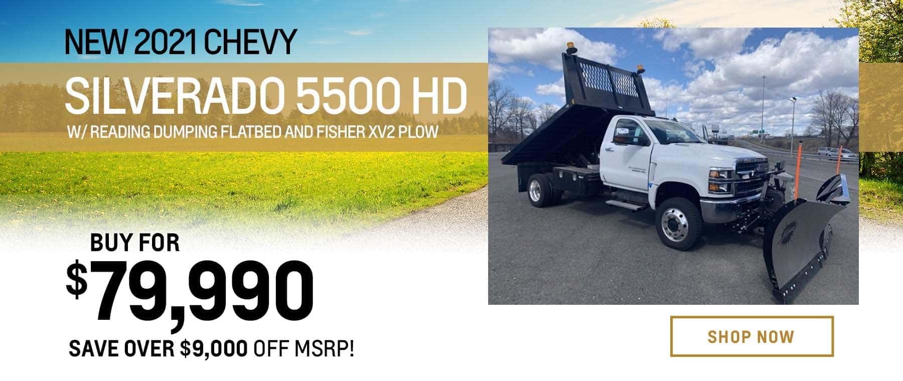 New 2021 Chevy Silverado 5500 HD
