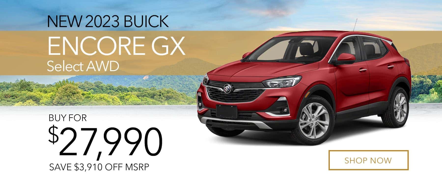 New 2023 Buick Encore GX Select AWD