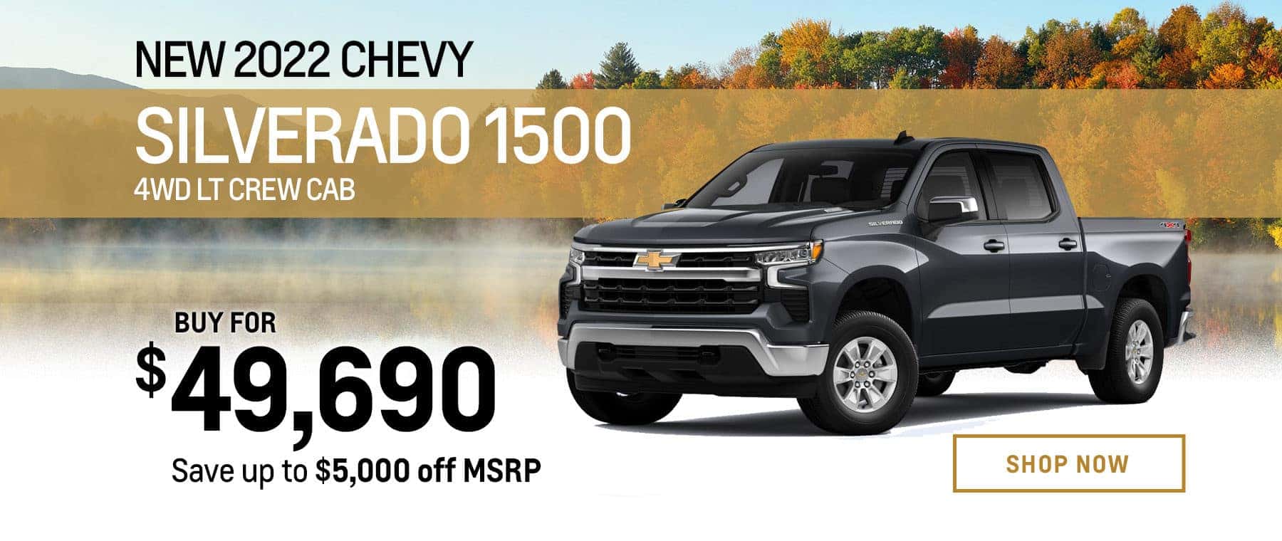 New 2022 Chevrolet Silverado 1500 4WD LT Crew Cab