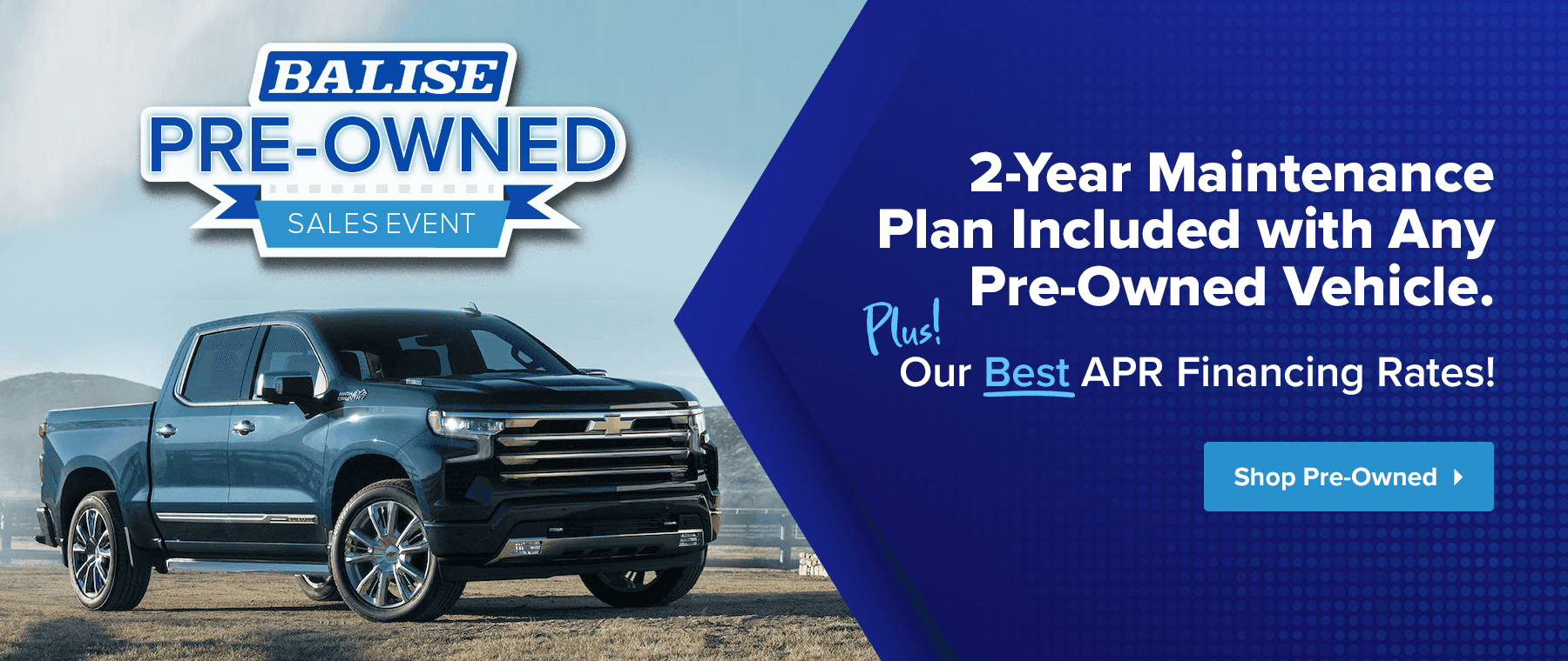 Pre-Owned Sale slider