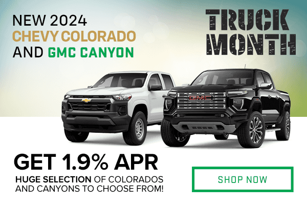 New 2024 Chevy Colorado and GMC Canyon