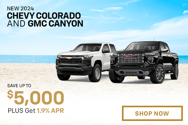 New 2024 Chevrolet Colorado and GMC Canyon