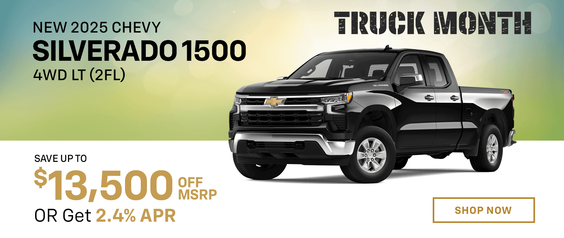 New 2025 Chevrolet Silverado 1500 4WD LT (2FL)