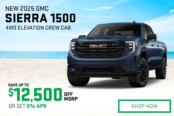 New 2025 GMC Sierra 1500 4WD Elevation Crew Cab