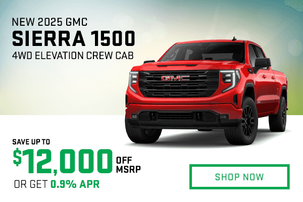 New 2025 GMC Sierra 1500 4WD Elevation Crew Cab