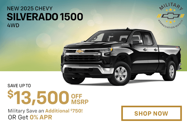 New 2025 Chevrolet Silverado 1500 4WD
