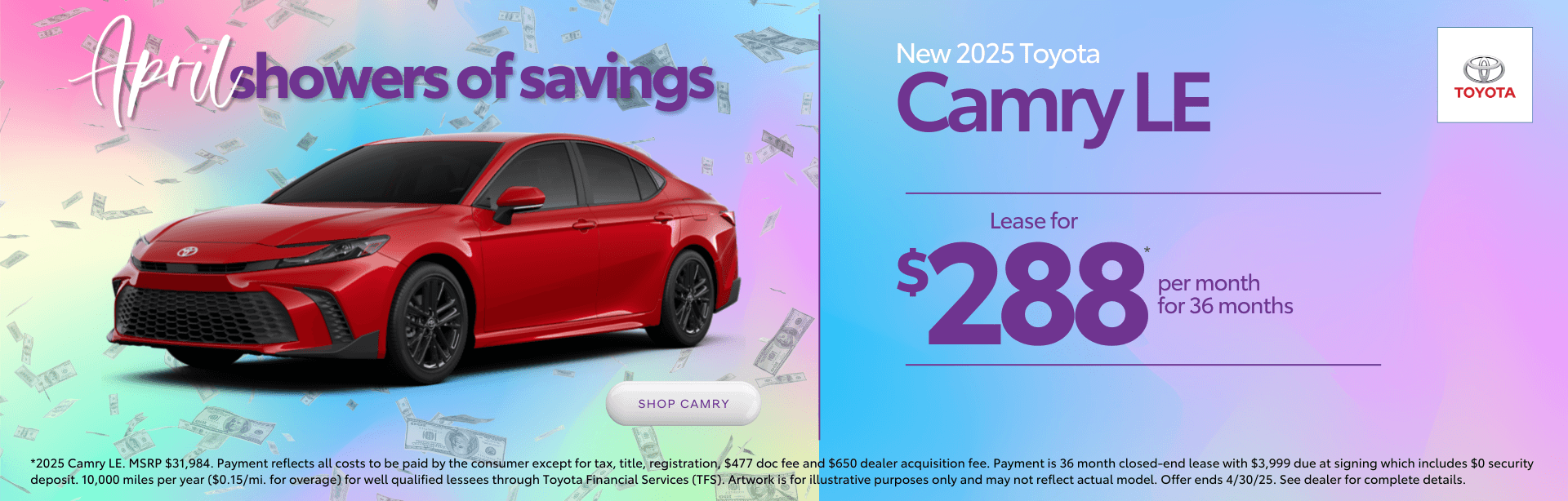 Bennett-Toyota_April-2025_2025-Camry-LE_1920x614