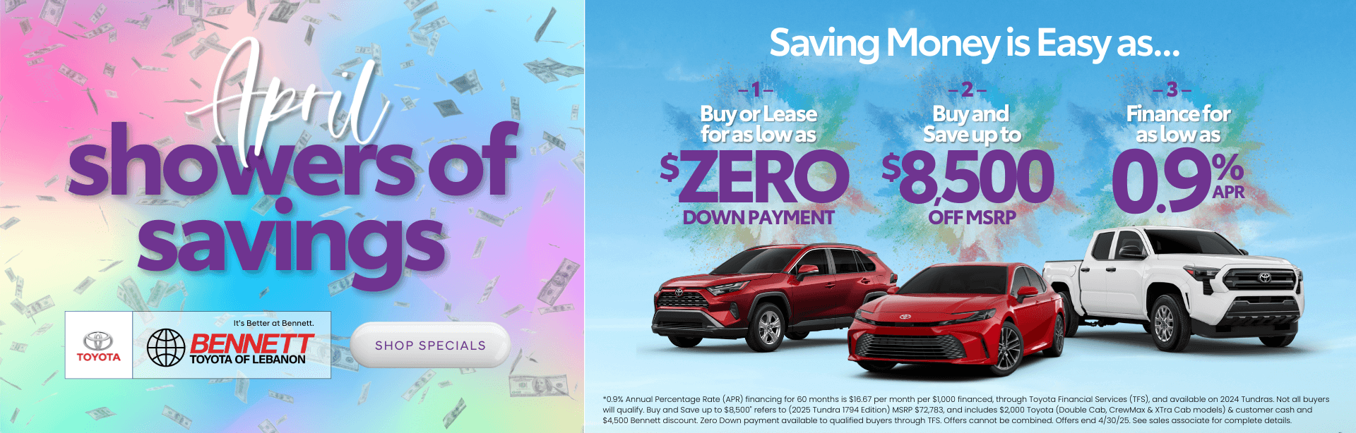 Bennett-Toyota_April-2025_Showers-Of-Savings_1920x614
