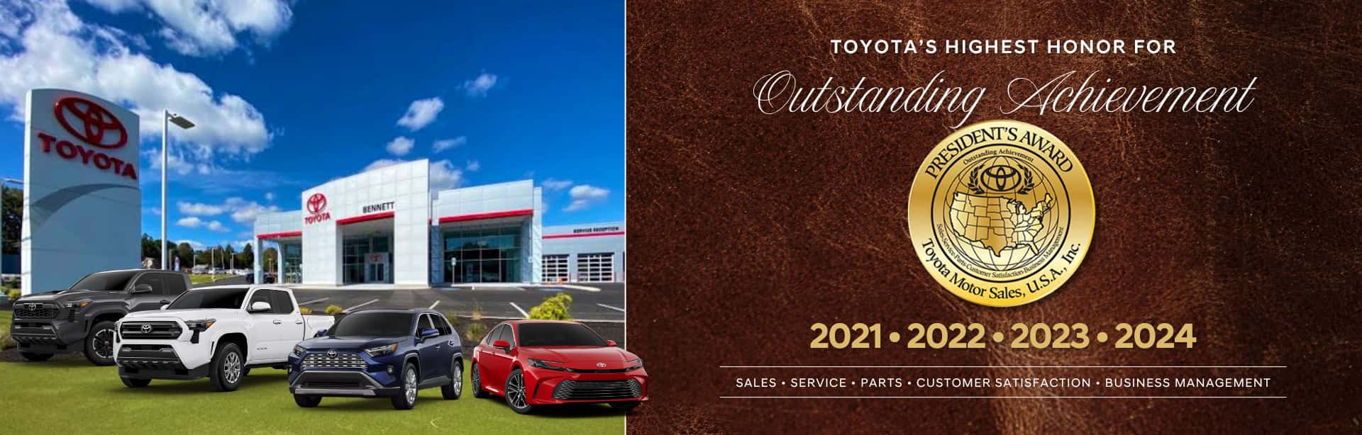 Bennett-Toyota_July-2025_Presidents-Award