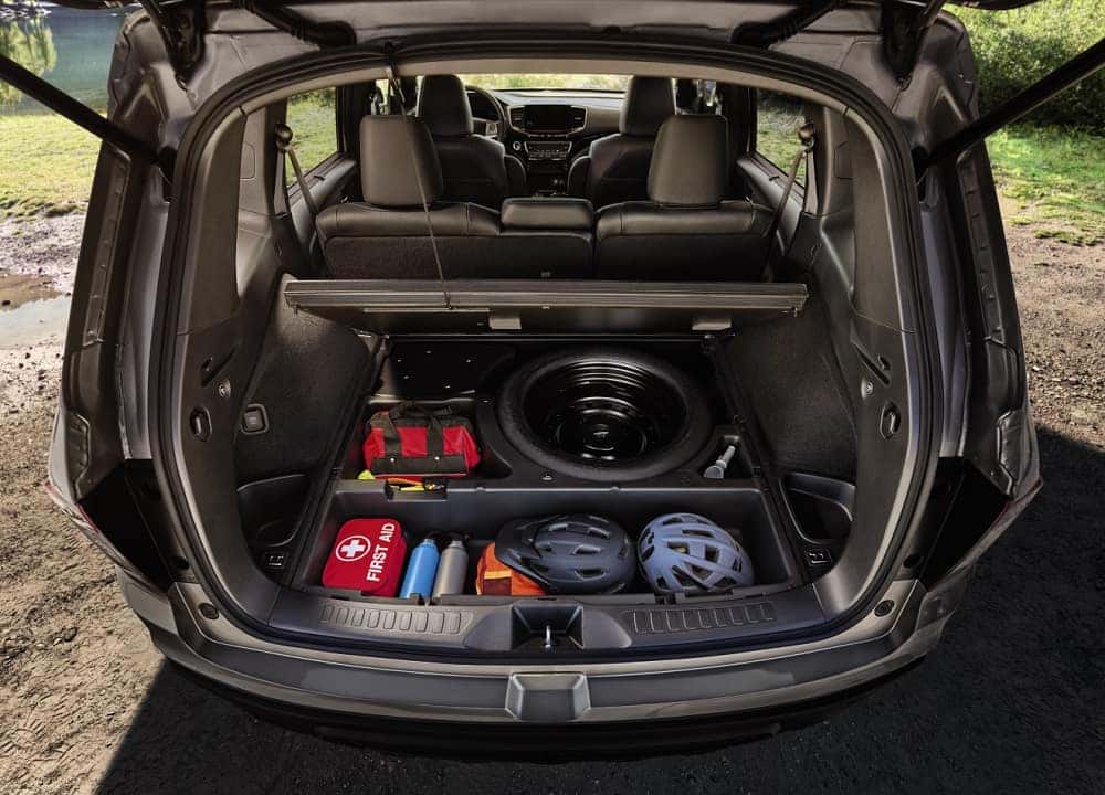 Honda Passport Cargo Space Example 