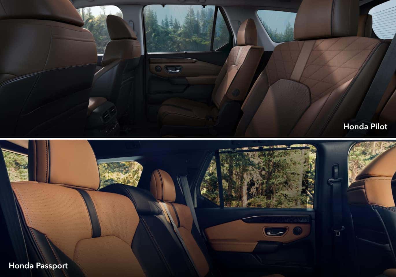 Comparing Honda Passport vs. Pilot Interior Space