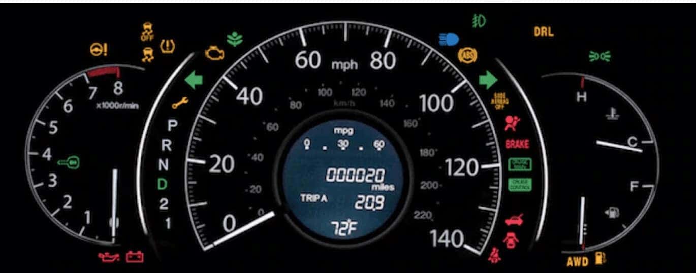 Honda CR-V Indicator Lights & Color Guide B