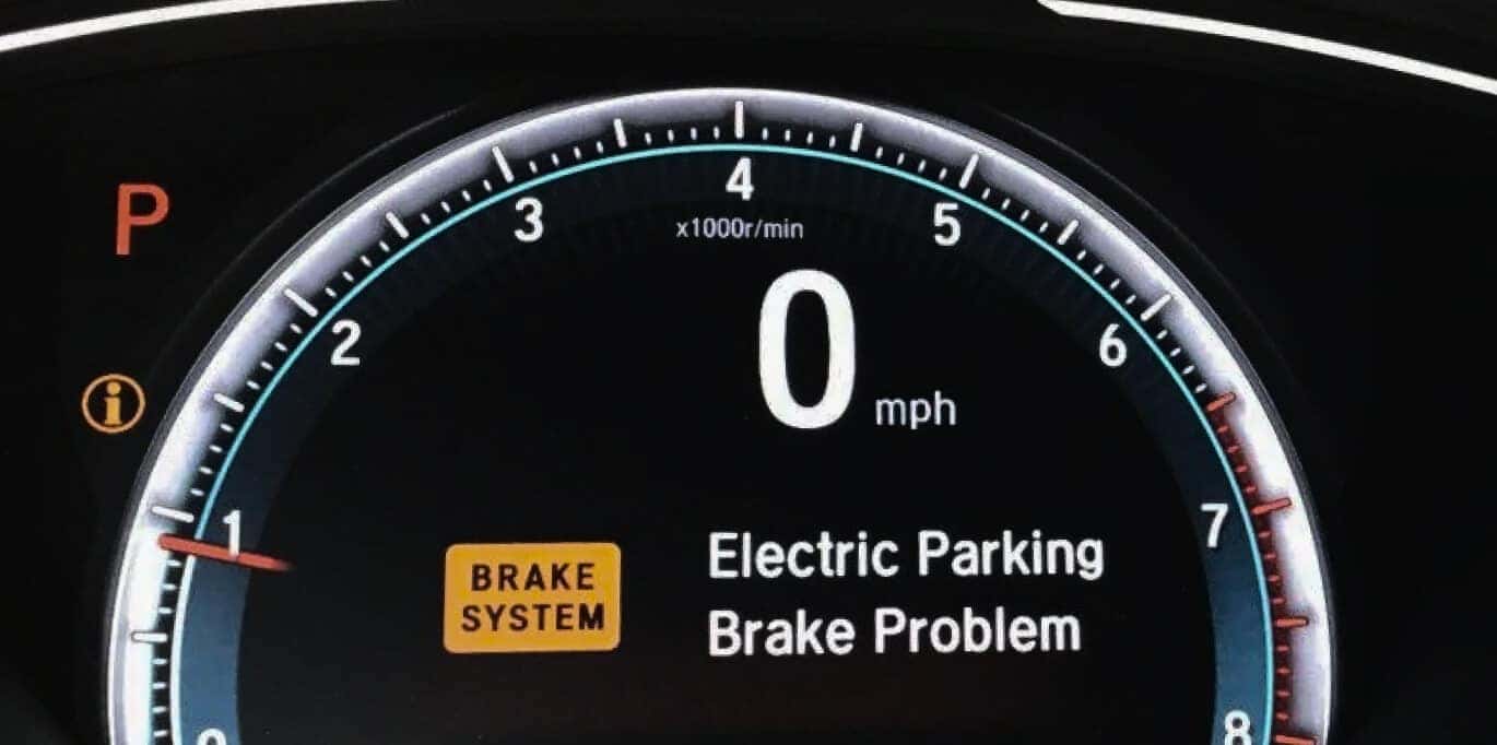 Red Honda CR-V Dashboard Lights A