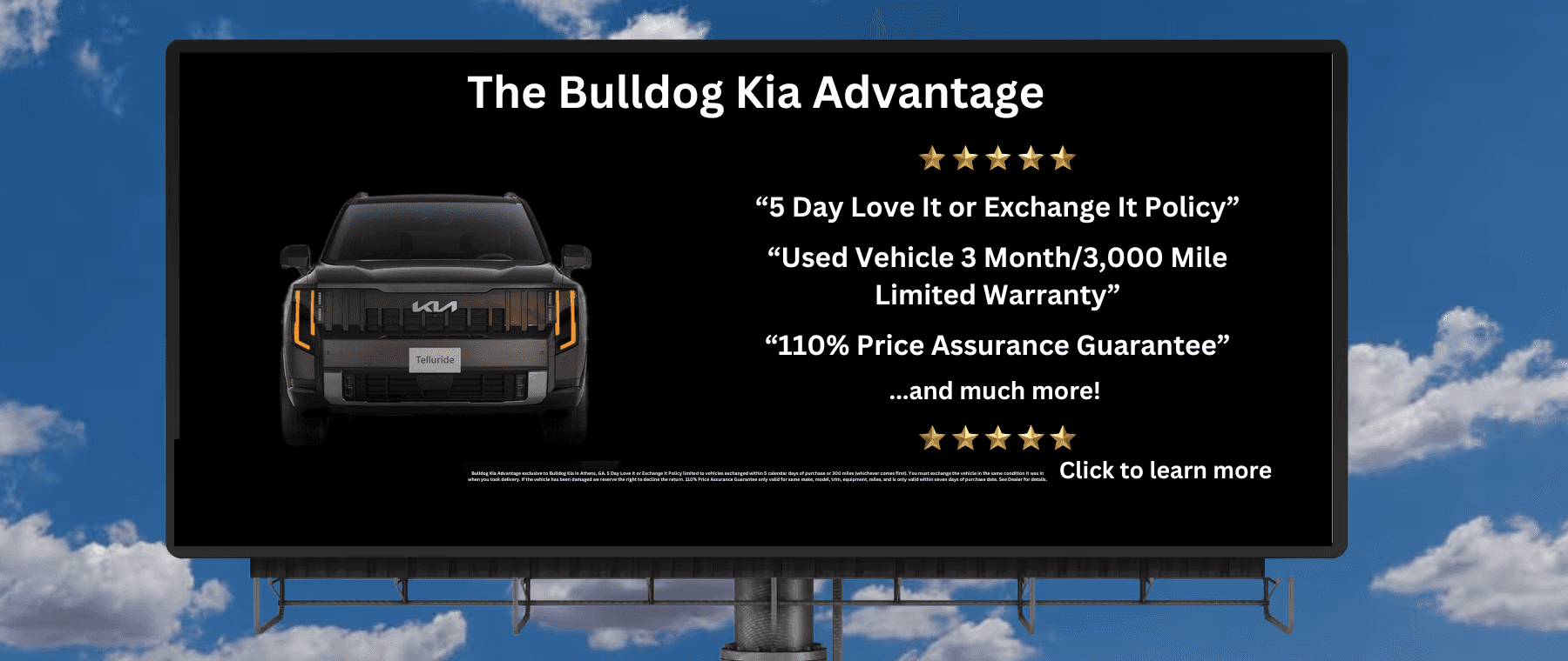The Bulldog Kia Advantage