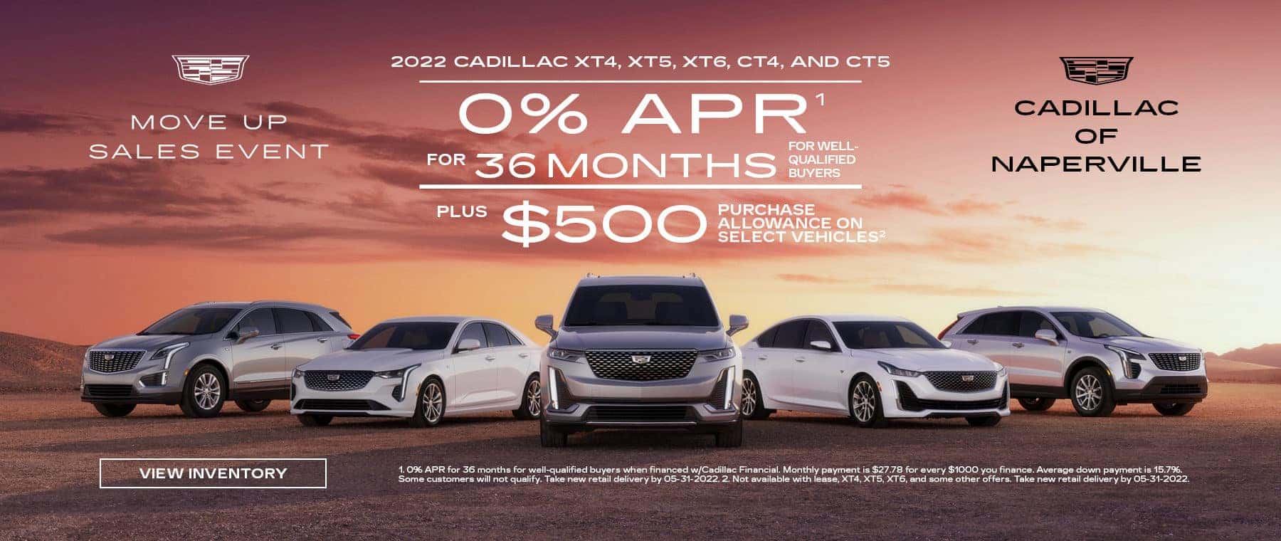 0% APR for 36 Months Plus $500 Purchase Allowance on Select Vehicles