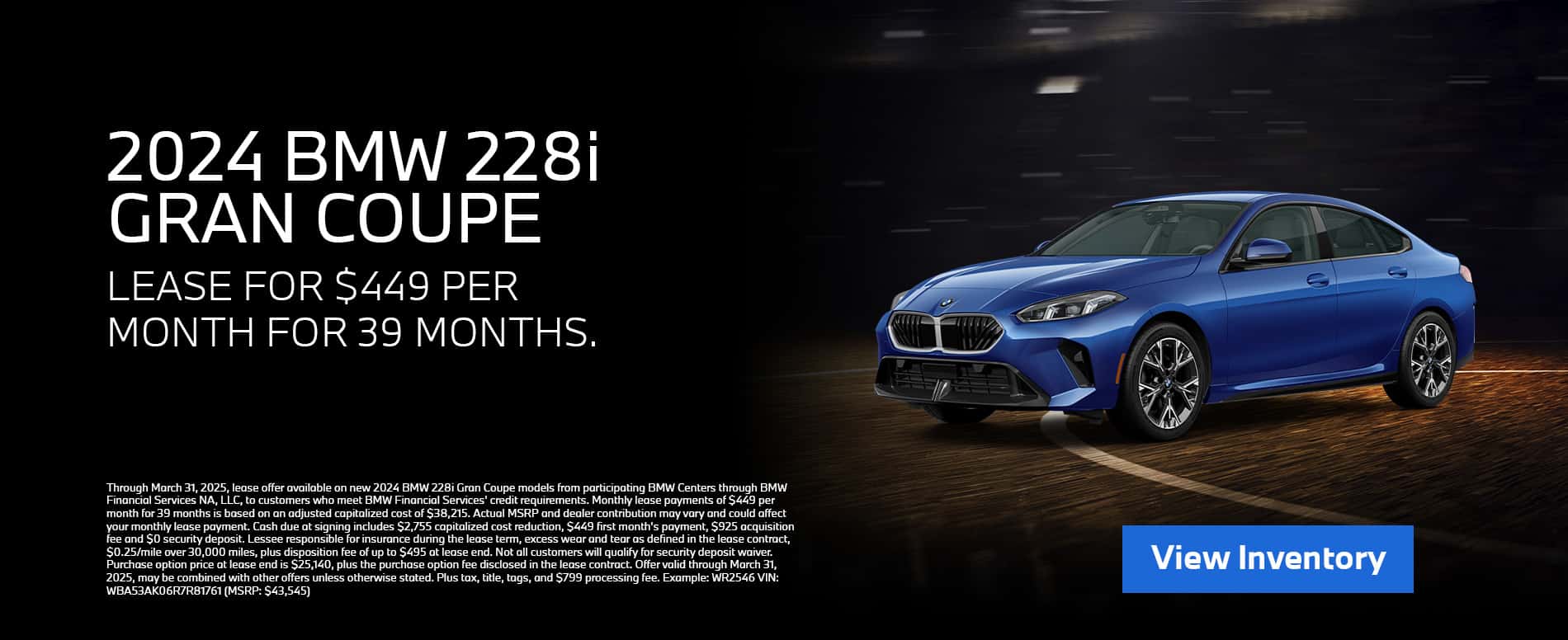 2024 BMW 228i Gran Coupe