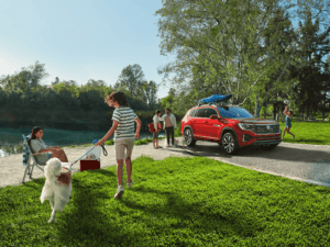 VW Atlas with Family