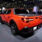 orange 2024 Hyundai Santa Cruz XRT