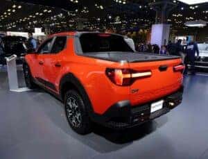 orange 2024 Hyundai Santa Cruz XRT