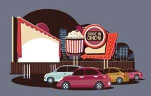 drive in movie theater