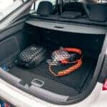 trunk of a hyundai ioniq