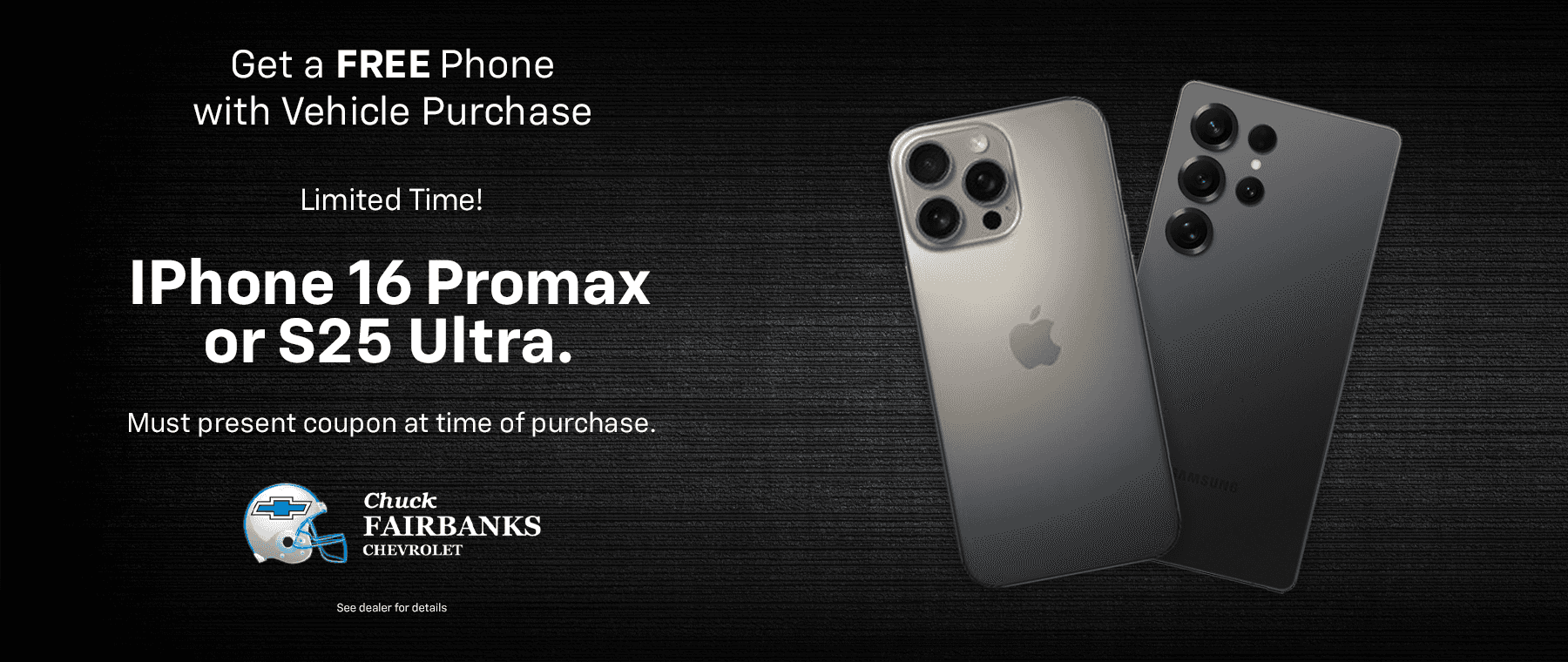 Get a FREE Phone with Vehicle