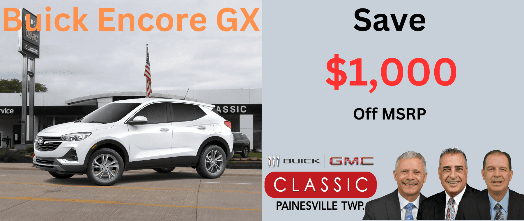 Encore GX March Discount