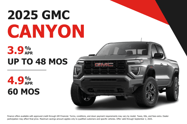 2025 GMC CANYON