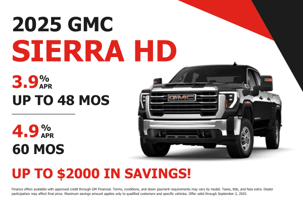 2025 GMC SIERRA HD