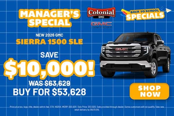 New 2026 GMC Sierra 1500 SLE