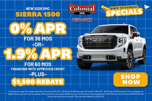 New 2026 GMC Sierra 1500