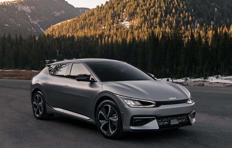Courtesy Kia - The 2022 Kia EV6 stirs interest near Gilbert AZ