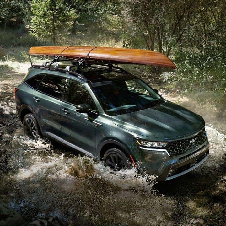 Watch as the allpowerful Kia SUVs with available allwheel drive takes new terrains headon