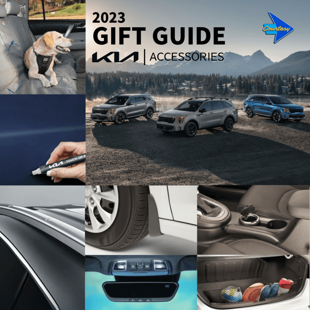 Courtesy Kia’s Ultimate Holiday Gift Guide for Kia Enthusiasts