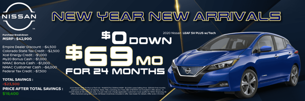 2020 Nissan LEAF SV Plus - Best Specials