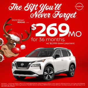 2023 Nissan Rogue December Lease Special