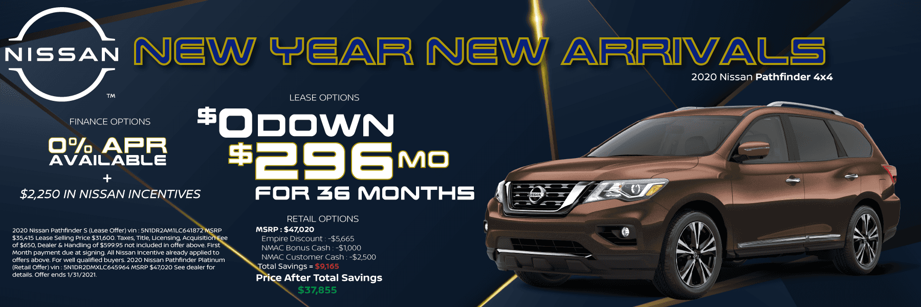 2020 Nissan Pathfinder | Empire Lakewood Nissan