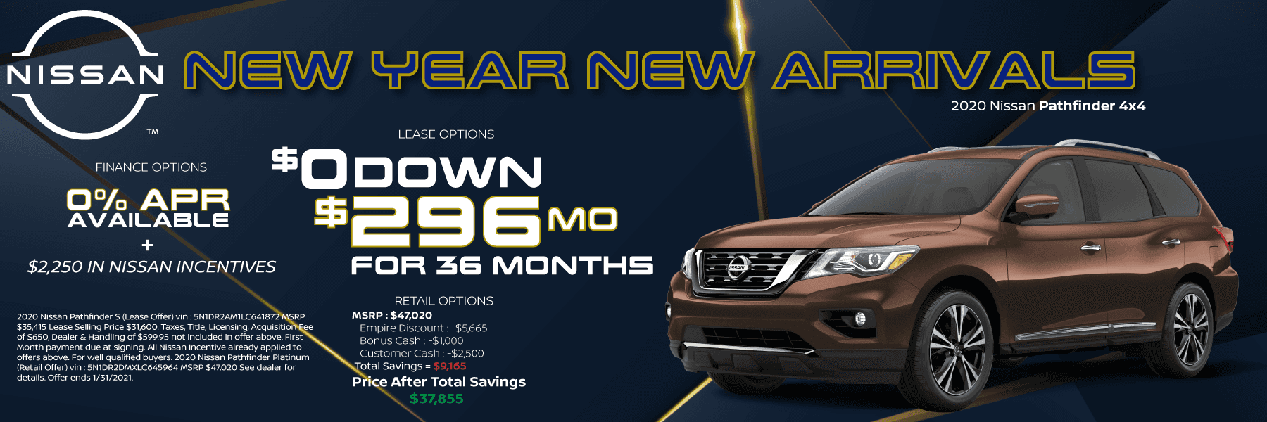 2020 Nissan Pathfinder | Empire Lakewood Nissan