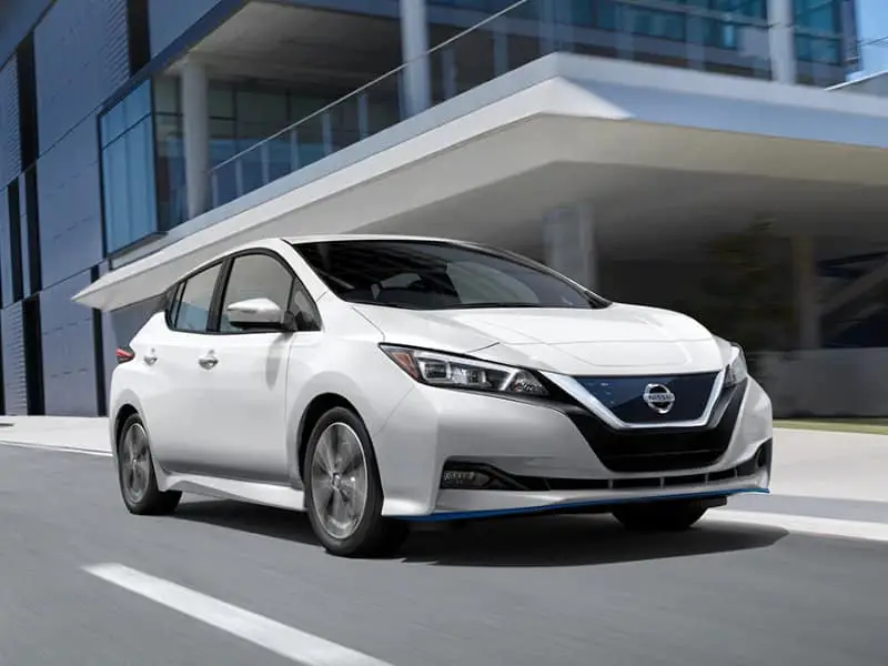 The 2021 Nissan LEAF is a fully-connected car near Denver CO - Empire ...