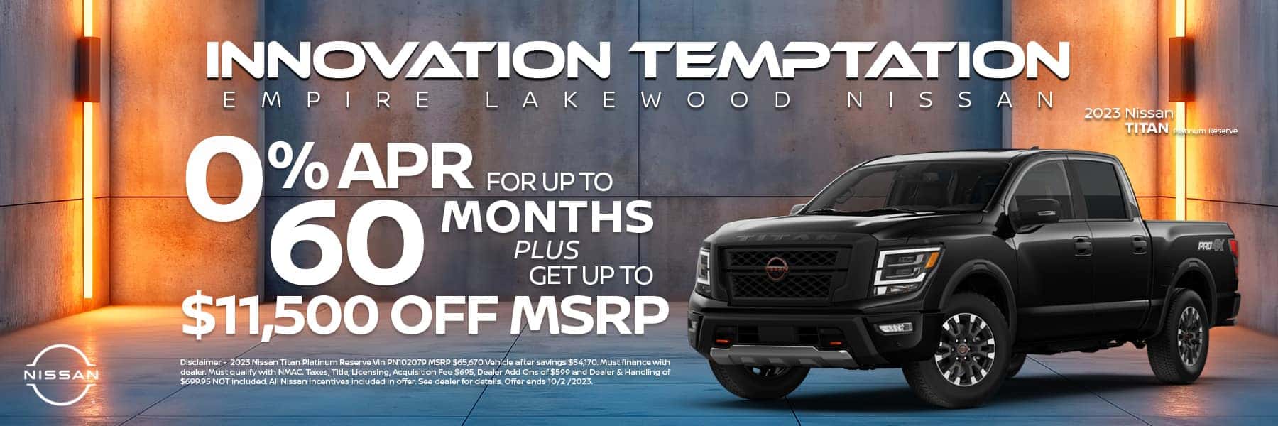 2023 Nissan Titan for sale Denver, CO