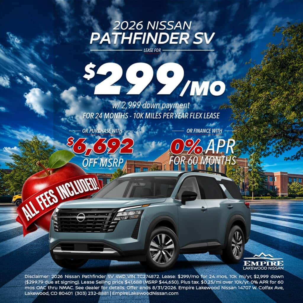 2026 Nissan Pathfinder SV 4WD for Sale in Denver, CO